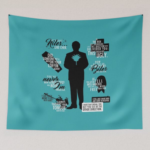 Item preview, The Nanny: Niles quotes designed and sold by firlachieldraws.