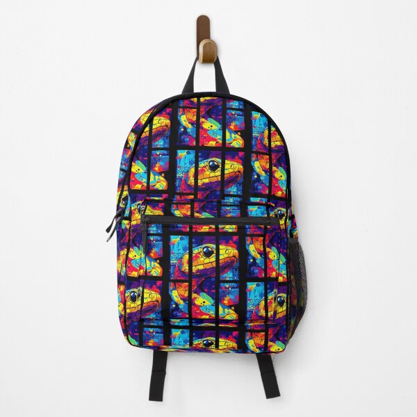 Item preview, Vibrant Snake Art – Abstract Wildlife designed and sold by Taans-Creation.