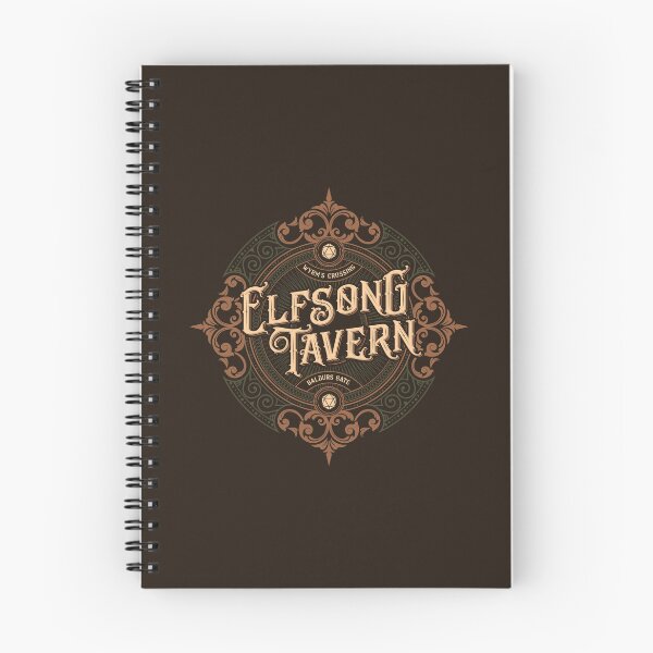 Item preview, Baldur's Gate 3: Elfsong Tavern designed and sold by firlachieldraws.