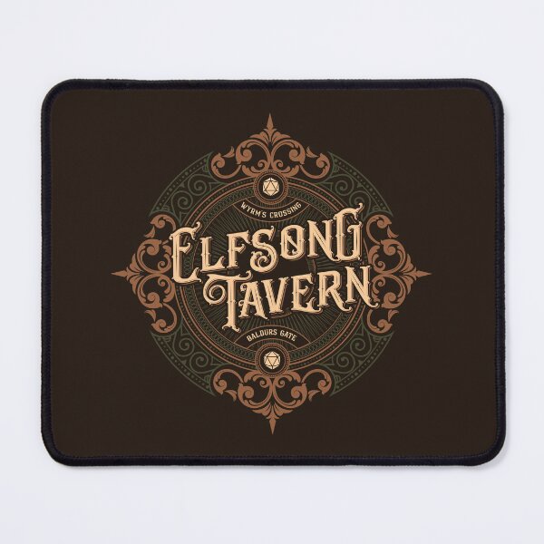 Item preview, Baldur's Gate 3: Elfsong Tavern designed and sold by firlachieldraws.