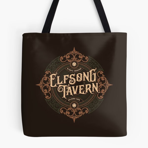 Item preview, Baldur's Gate 3: Taberna de la canción élfica designed and sold by firlachieldraws.