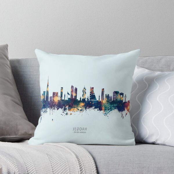 Artikelvorschau, Skyline von Dschidda, Saudi-Arabien entworfen und verkauft von ArtPrints.