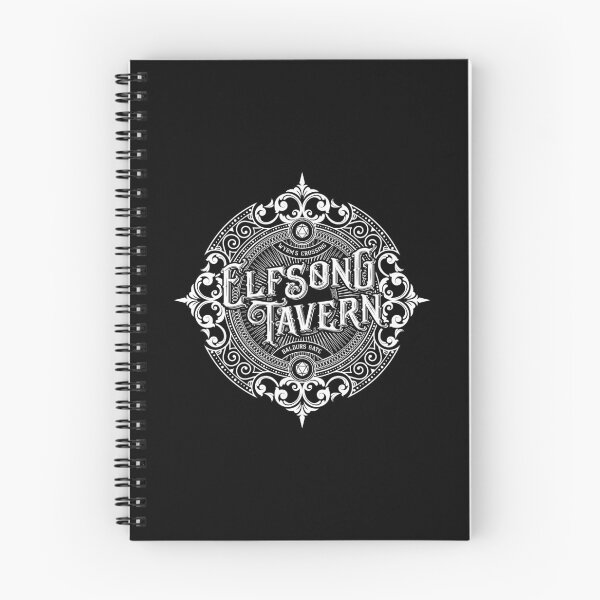 Item preview, Baldur's Gate 3: Elfsong Tavern (monochrome) designed and sold by firlachieldraws.