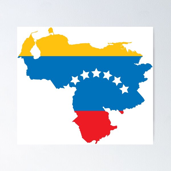 Item preview, Venezuela Flag Map designed and sold by dk80.