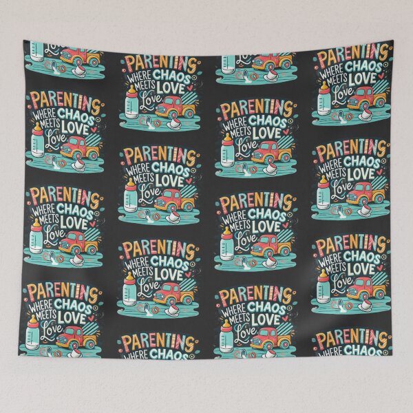 Item preview, Parenting - Where Chaos meets Love designed and sold by Desireehaz.