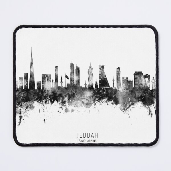 Item preview, Jeddah Saudi Arabia Skyline designed and sold by ArtPrints.