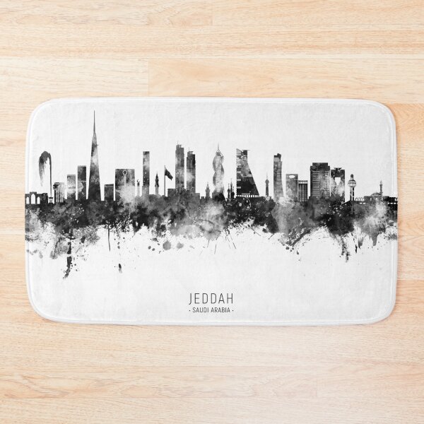 Artikelvorschau, Skyline von Dschidda, Saudi-Arabien entworfen und verkauft von ArtPrints.