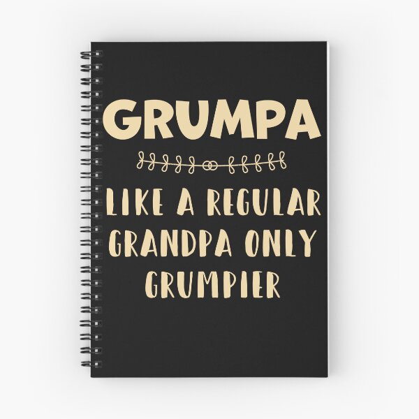 Item preview, GRUMPA Like A Regular Grandpa Only Grumpier Fathers Day T-Shirt designed and sold by StreetArtPro.