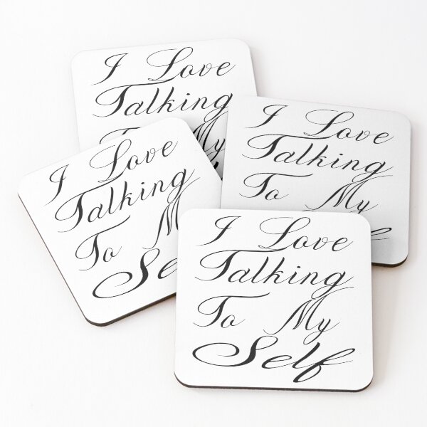 Item preview, I Love Talking To My Self designed and sold by SAIDDIA.