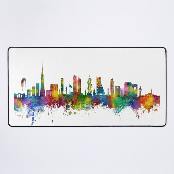 Item preview, Jeddah Saudi Arabia Skyline designed and sold by ArtPrints.