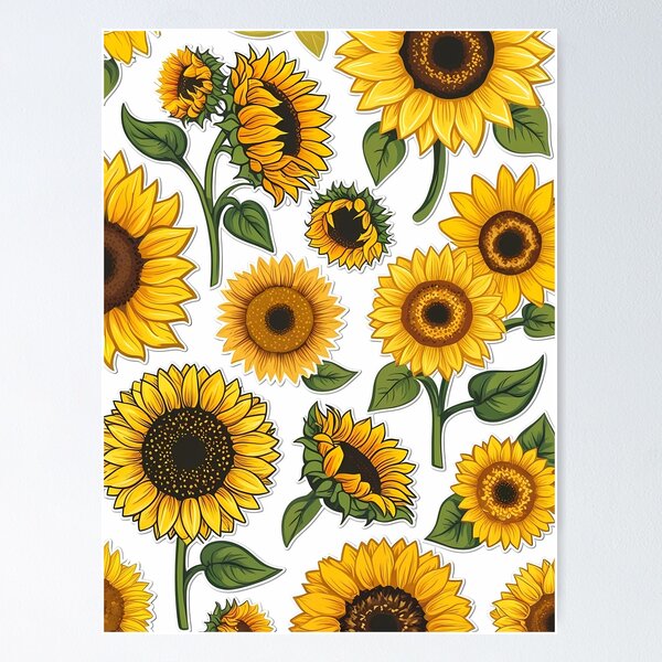 Item preview, Beautiful Sunny Sunflowers designed and sold by PaperCraftersUk.