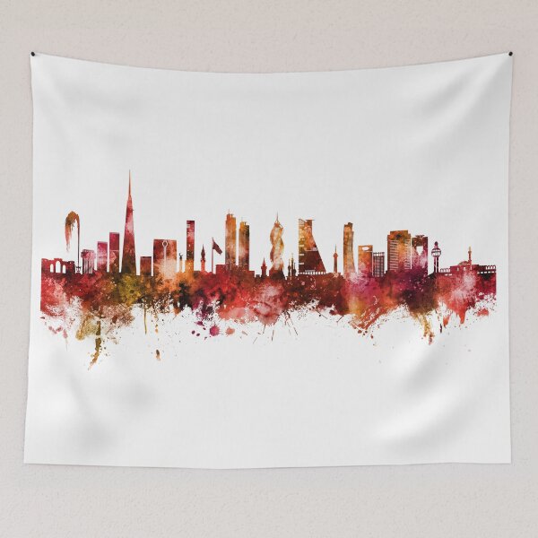 Artikelvorschau, Skyline von Dschidda, Saudi-Arabien entworfen und verkauft von ArtPrints.