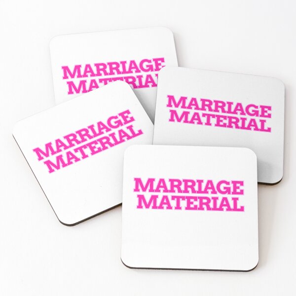 Item preview, Marriage Material  designed and sold by MoonMonkeyNbear.