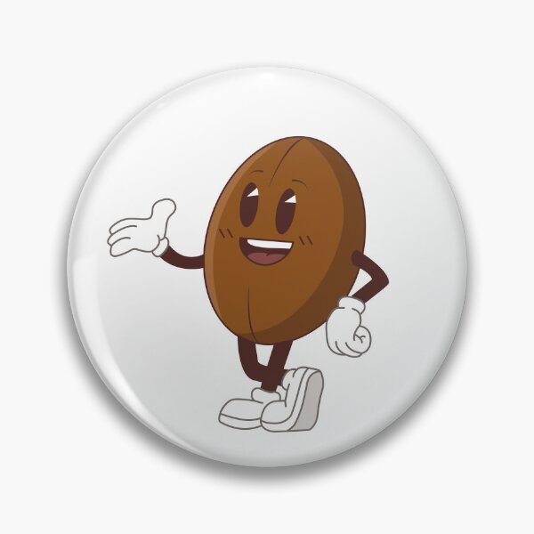 Item preview, Smiling Coffee Bean designed and sold by Ira Hosluliak.