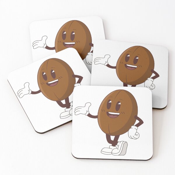 Item preview, Smiling Coffee Bean designed and sold by Ira Hosluliak.