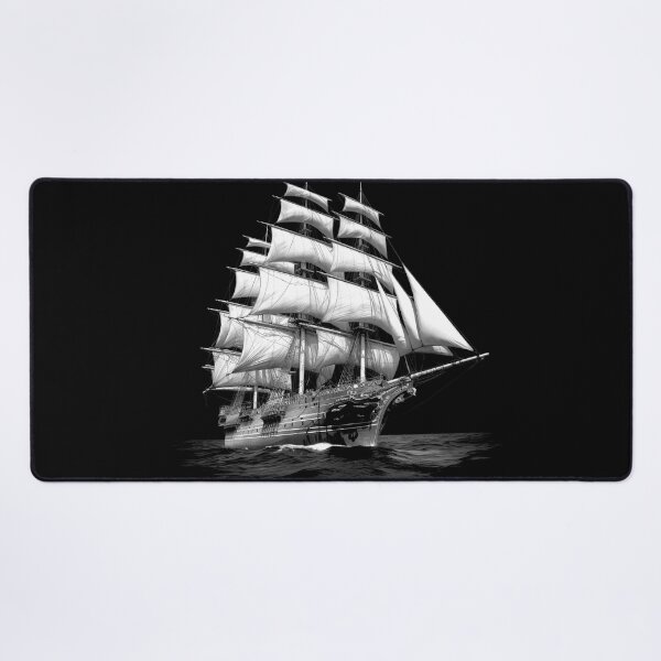 Item preview, Detailed Sailing Ship Sketch designed and sold by TurtleDojo.