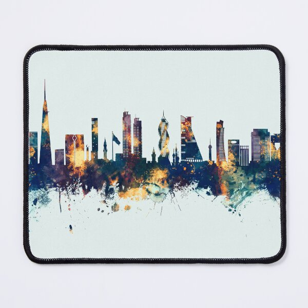 Item preview, Jeddah Saudi Arabia Skyline designed and sold by ArtPrints.