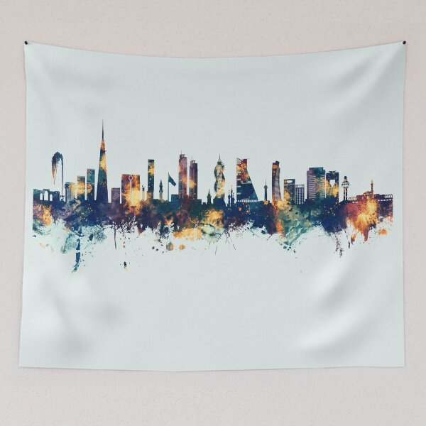 Artikelvorschau, Skyline von Dschidda, Saudi-Arabien entworfen und verkauft von ArtPrints.
