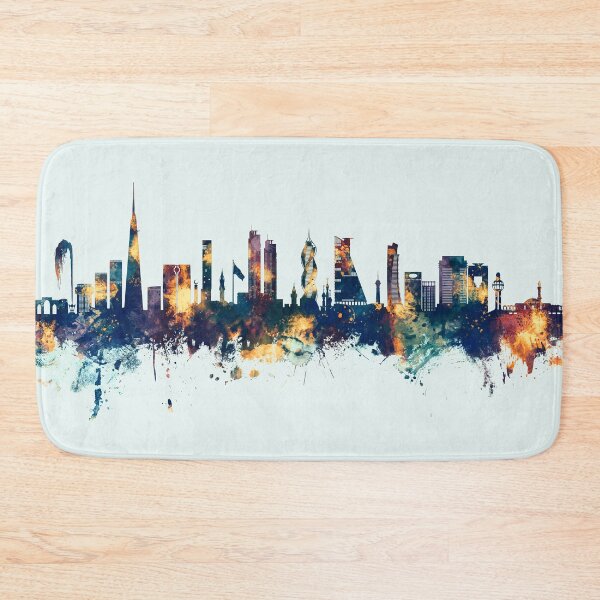 Item preview, Jeddah Saudi Arabia Skyline designed and sold by ArtPrints.