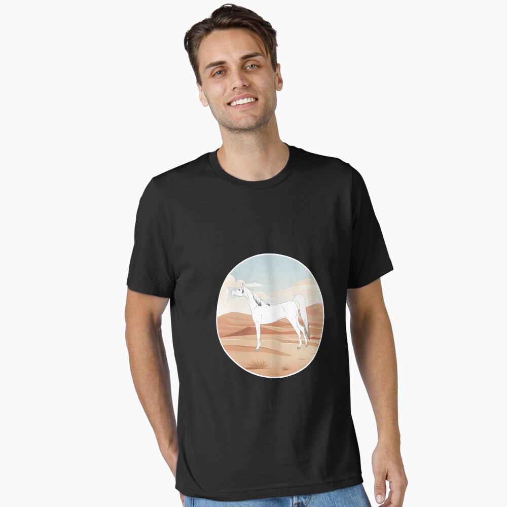 Aperçu de l'œuvre T-shirt essentiel créée et vendue par WebEquitation.