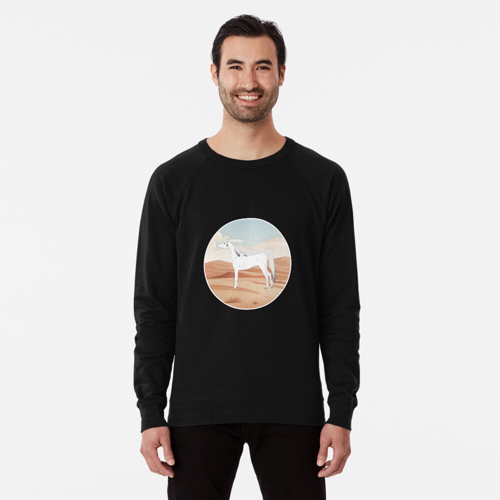 Aperçu de l'œuvre Sweatshirt léger créée et vendue par WebEquitation.