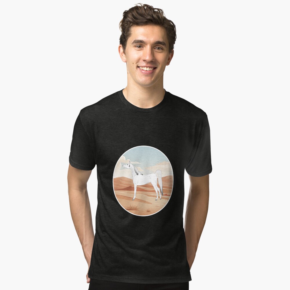 Aperçu de l'œuvre T-shirt chiné créée et vendue par WebEquitation.