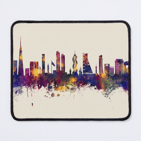 Item preview, Jeddah Saudi Arabia Skyline designed and sold by ArtPrints.
