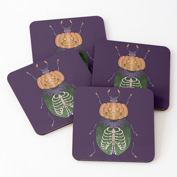 Item preview, Halloween Beetle designed and sold by CloudyAppleArt.