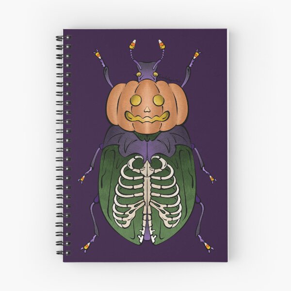 Item preview, Halloween Beetle designed and sold by CloudyAppleArt.