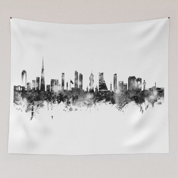 Artikelvorschau, Skyline von Dschidda, Saudi-Arabien entworfen und verkauft von ArtPrints.
