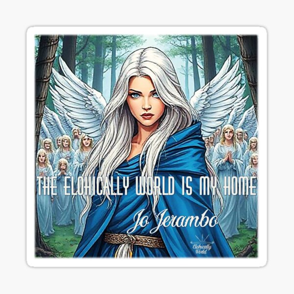 Jo Jerambo Fanart | Elohically World is my Home Sticker