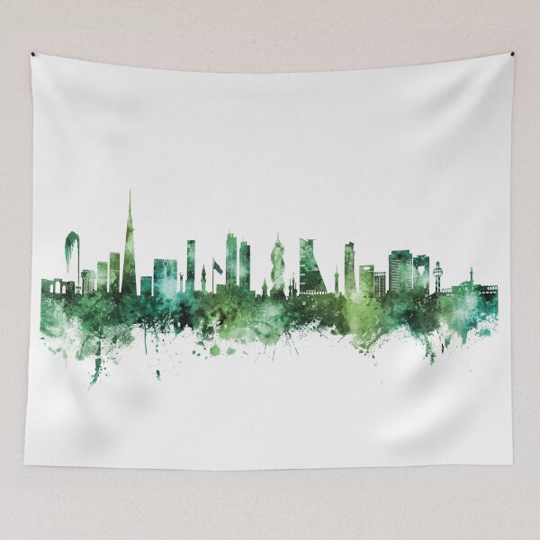 Artikelvorschau, Skyline von Dschidda, Saudi-Arabien entworfen und verkauft von ArtPrints.