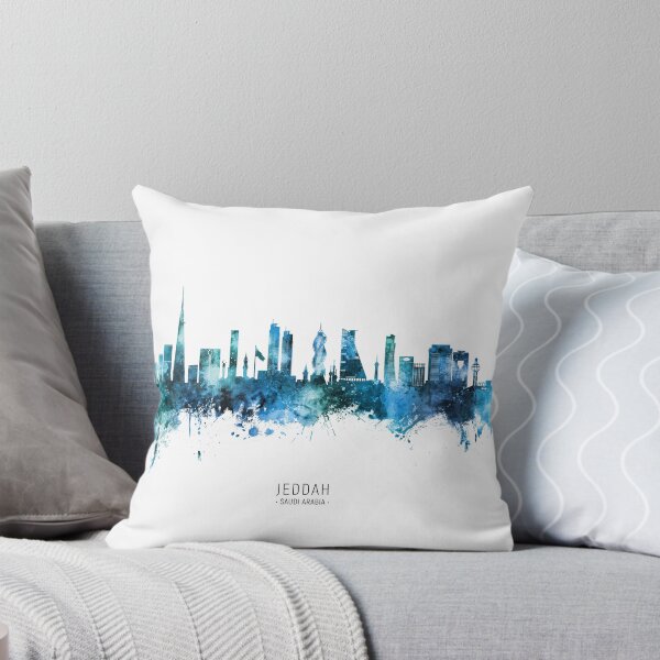 Item preview, Jeddah Saudi Arabia Skyline designed and sold by ArtPrints.