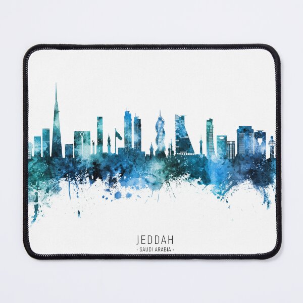 Item preview, Jeddah Saudi Arabia Skyline designed and sold by ArtPrints.