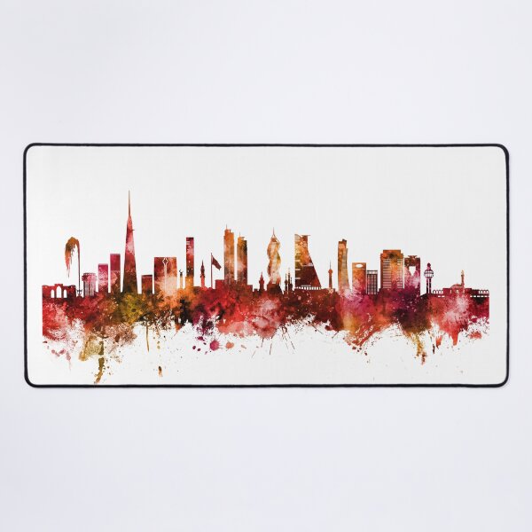 Item preview, Jeddah Saudi Arabia Skyline designed and sold by ArtPrints.