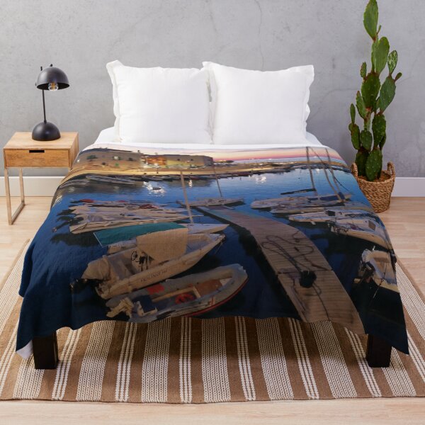 Item preview, Giovinazzo: Moored at Sunset designed and sold by EpicVistas.