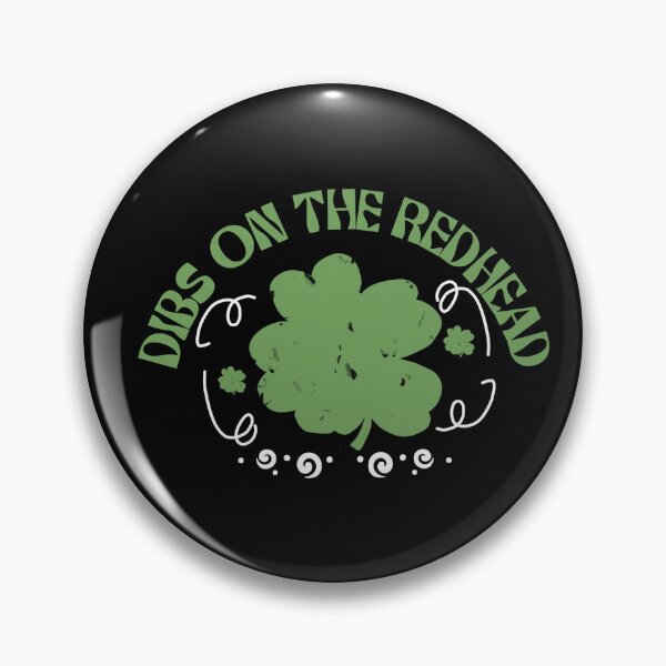 Artikelvorschau, Dibs On The Redhead Kleeblatt Lustige St Patricks Day trinken Ingwer Haar Humor Zitat entworfen und verkauft von vibeno1.