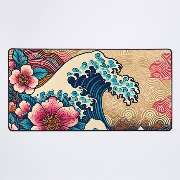 Item preview, big wave and sakura designed and sold by aliraweb.