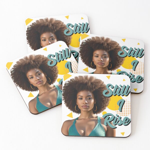 Item preview, Still I Rise – Bold Afro Beauty Empowerment Art designed and sold by QPTheeArtist.