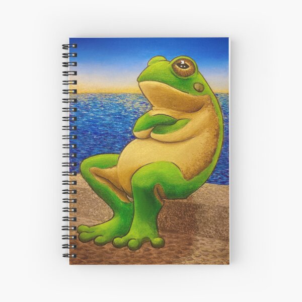 Item preview, Just a chill Frog designed and sold by Maggie's dobeebum shop.