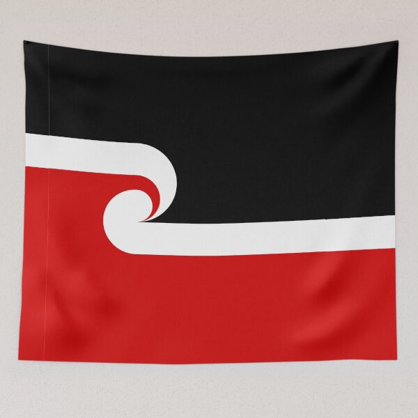 Item preview, Flag of Tino Rangatiratanga designed and sold by Beluga Cat.