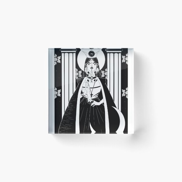 Item preview, II THE HIGH PRIESTESS designed and sold by GingerBlackInk.
