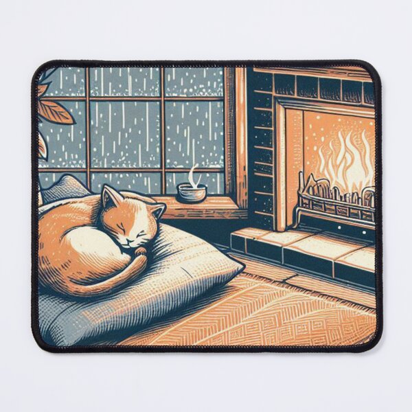 Item preview, Hot Coffee & Soft Paws! designed and sold by Meemaart.