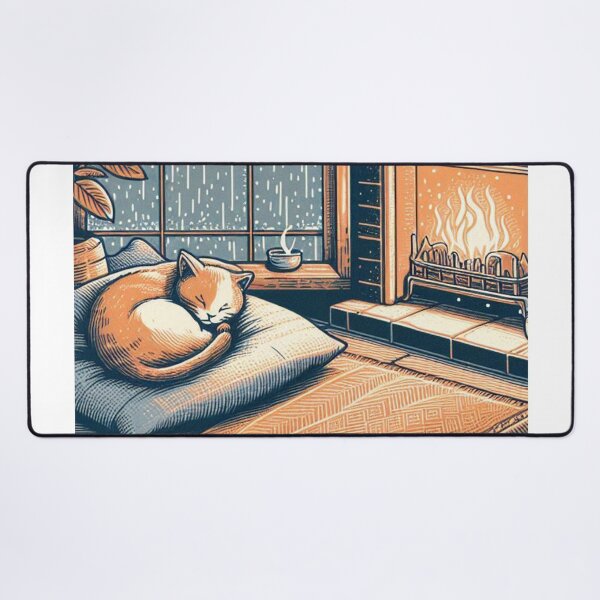 Item preview, Hot Coffee & Soft Paws! designed and sold by Meemaart.