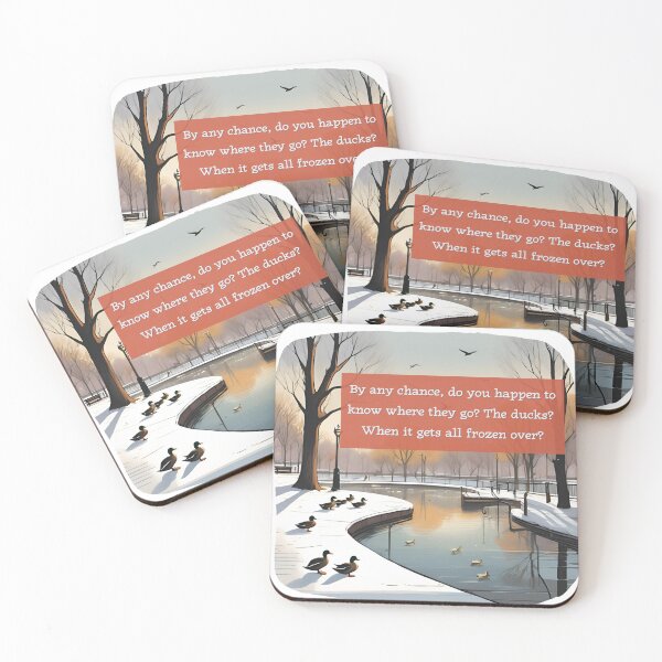 Item preview, Central Park Ducks in Winter designed and sold by gigiandlala.