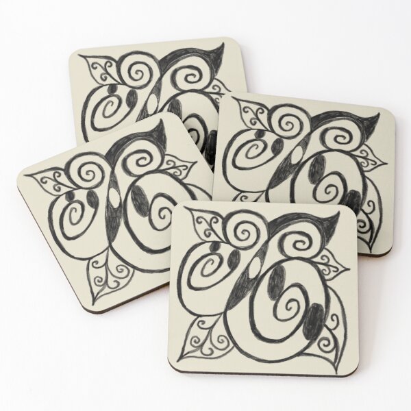 Item preview, Abstract flower illustration  designed and sold by shanjadewells.