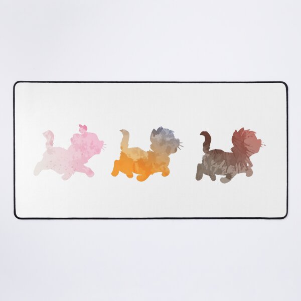 Item preview, Kittens Inspired Silhouette designed and sold by ShadowsInspired.