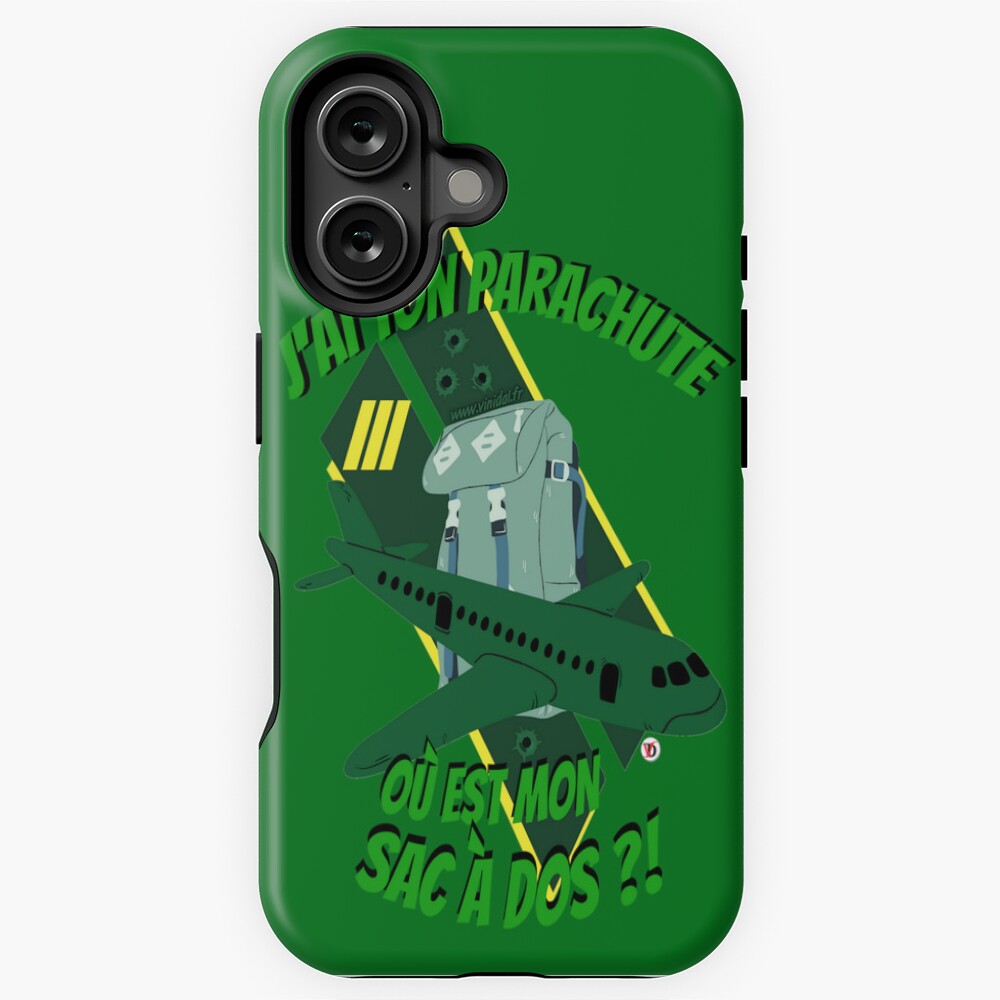 Aperçu de l'œuvre Coque antichoc iPhone créée et vendue par Vinidal.