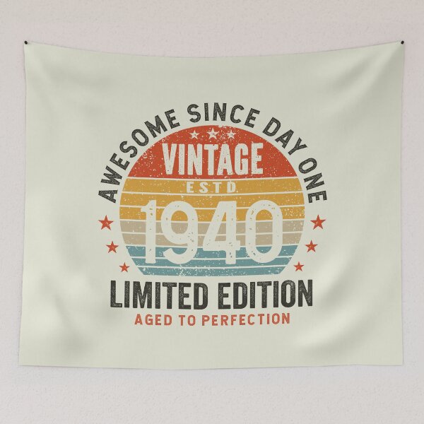 Item preview, 85th Birthday 2025 Awesome 85 Years Old Since 1940 designed and sold by eclecTEEq.