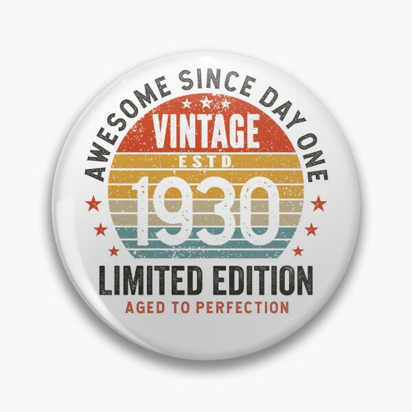Item preview, 95th Birthday 2025 Awesome 95 Years Old Since 1930 designed and sold by eclecTEEq.
